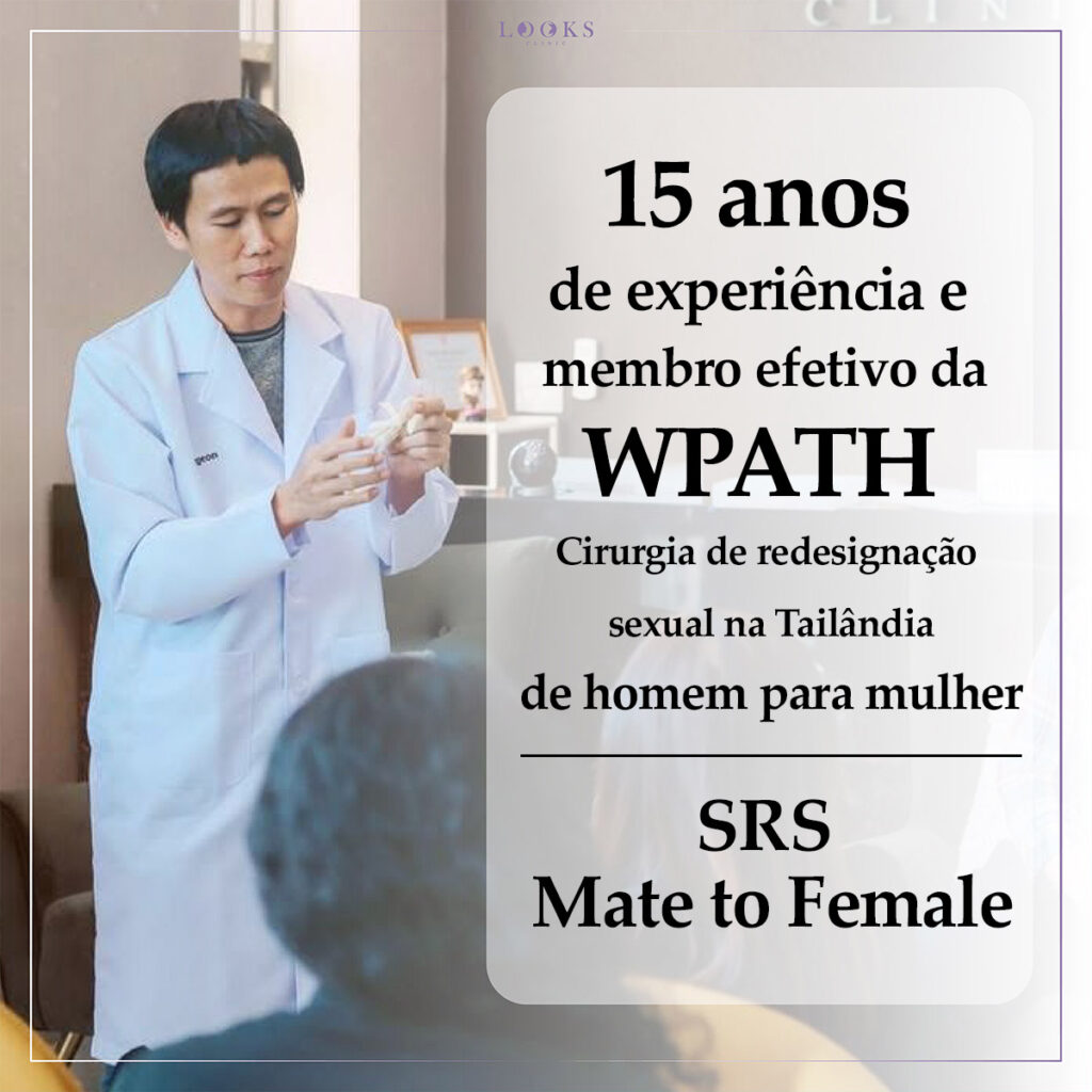 15 anos de experiência e membro efetivo da WPATH